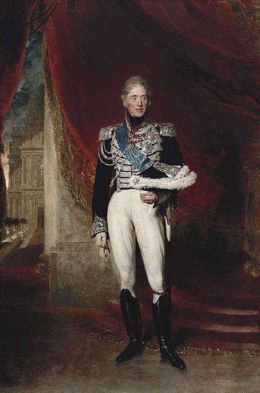 Sir Thomas Lawrence Portrait of Charles X oil painting image